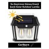 Carlburn Özel Üretim Su Geçirmez Güneş Enerji Şarjlı Duvara Monte Dış Cephe Uygun Solar Outdoor Lamba