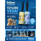 Carlburn #petshop 60 Yaprak Tüy Toplama Rulosu Kedi Köpek Tüy Toplayıcı Ev Koltuk Araç Ofis Temizlik Rulosu