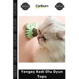 Carlburn #Petshop Yenilebilir Saf Kimyasalsız Yapışkanlı Sağlıklı Kedi Nanesi Yengeç Kedi Otu Oyun Topu