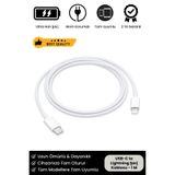 Carlburn Premium Apple Iphone Uyumlu Hızlı Şarj Usb-c To Lightning Tüm Modellere Uyumlu Şarj Kablosu 1m
