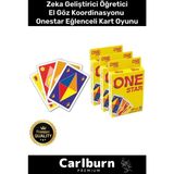 Carlburn Premium Eğitici Zeka Geliştirici Öğretici Eğlence Aile 108 Kart Onestar Eğlenceli Kart Oyunu