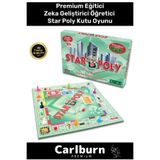 Carlburn Premium Eğitici Zeka Geliştirici Öğretici Eğlence Aile Etkinlik Gayrimenkul Ticaret Oyunu Star Poly