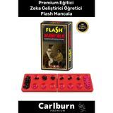 Carlburn Premium Eğitici Zeka Geliştirici Öğretici Eğlence Aile Etkinlik Plastik Flash Mangala Kutu Oyunu