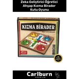 Carlburn Premium Eğitici Zeka Geliştirici Öğretici Eğlence Aile Parti Ahşap Kızma Birader Kutu Oyunu