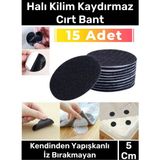 Carlburn Premium Halı Kilim Sabitleyici Koltuk Kaydırmaz Kendinden Yapışkanlı Yıkanabilir 15 Adet Cırt Bant