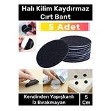 Carlburn Premium Halı Kilim Sabitleyici Koltuk Kaydırmaz Kendinden Yapışkanlı Yıkanabilir 5 Adet Cırt Bant