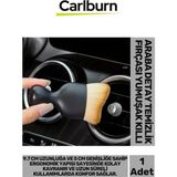 Carlburn Premium Ince Telli Zarar Vermeyen Ultra Yumuşak Saplı Araba Detay Temizlik Fırçası Yumuşak Sık Kıllı - 0,1 L