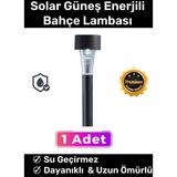 Carlburn Premium Kablosuz Su Geçirmez Dayanıklı Şık Solar Güneş Enerjili Bahçe Lambası Saplama 30CM 1 Adet