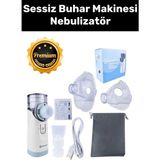 Carlburn Premium Seri Taşınabilir Tıbbi Atomizer Nebulizatör Inhalatör Sessiz Inhaler Nemlendirme Makinesi
