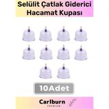 Carlburn Premium Series Çatlak Vakumlu 6 Numara Hacamat Kupası 10 Adet