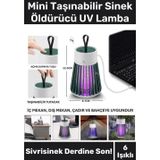 Carlburn Premium Sessiz Yükseltmiş Güç 6 Uv Işık Elektrikli Uv Sinek Sivrisinek Haşere Öldürücü Lamba