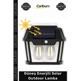 Carlburn #solar Güneş Enerjili Duvar Montajlı Şık Çevre Dostu Ekonomik Dayanıklı Solar Outdoor Lamba