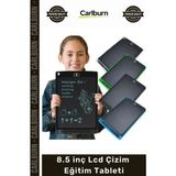 Carlburn #tablet Hassas Dijital Grafik Yazı Tahtası Taşınabilir Hafif Kalemli Şık LCD 8.5 Inc. Çizim Eğitim Tablet - Çok Renkli