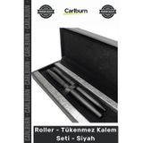 Carlburn #TükenmezKalem Lüks Ofis Hediyelik Şık Tasarım Profesyonel İmza Kalemi Roller Tükenmez Kalem Seti Si