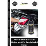 Carlburn #yağtemizleyici Susuz Araç Bakım Parlatıcı Sprey Güçlü Formül 410 ml Motor Yağ Kir Temizleyici