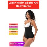 Carlburn Yeni Seri İz Göstermeyen Toparlayıcı Şekillendirici Sıkılaştırıcı Lazer Kesim Gögüs Altı Bady Korse