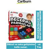 Carlburn Zeka Geliştirici Oyun Eğitici Öğretici Okuma Yazma Becerikli Parmaklar Akıl Strateji Oyunu