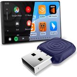 Carlinkit Mini Ultra 2025 Kablosuz Carplay & Android Auto Adaptörü | Kablolu Sistemi Kablosuza Çevir | Tüm Telefonlar ile Uyumlu