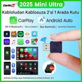 Carlinkit Mini Ultra 5.0 Kablosuz Carplay & Android Auto Adaptörü