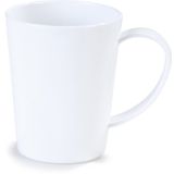 Carlisle FoodService Products CFS 4306802 Kırılmaya Dayanıklı Tritan Kahve Kupası, 350 ml, Beyaz
