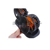 carlone Araç Içi Vantilatör Fan Çift Başlıklı 12cm 24volt - Ultra Yüksek Devir - A+ Ürün