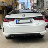 Carlone Honda City Rs 2020 Bagaj Üstü Spoiler Parlak Siyah Boyalı Ithal Ürün Plastik