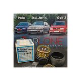 carlone Polo 98 Öncesi-Eski Jetta-Golf3 İle Uyumlu Sabit Spor Direksiyon Göbeği Momo Tip