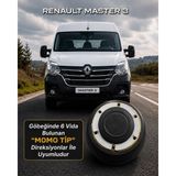 Carlone Renault Master-3 Uyumlu Spor Direksiyon Göbeği Momo Tip - Siyah