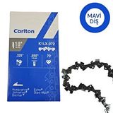 Carlton K1lx-72e .325-36 Diş Motorlu Testere Zinciri Köşeli 1.3mm Beyaz