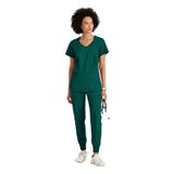 Carly GRST124 – GRSP527 Kadın Cerrahi Takım (Grey’s Anatomy Ürünlerinden Oluşturulmuş Set) (Cerrahi Yeşili, M)