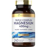 Carlyle Triple Magnesium Magnezyum Complex Malate Glycinate Citrate 240 Kapsul