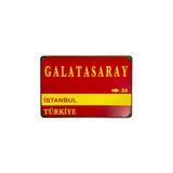 CARMA CONCEPT Galatasaray Sokak Tabelası, Retro Vintage , METAL POSTER, RETRO METAL TABLO,EV,OFİS, CAFE DEKORU