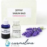 Carmelina Mavi Boya İle Sabun Yapım Seti (Mavi-Lavanta)