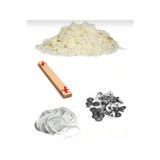 Carmelina Mum Yapım Başlangıç Seti, Soya Wax- Fitil-çıt Çıt
