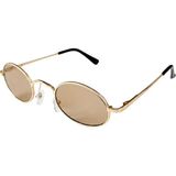 Carmelo Eyewear C02GK033 Gold Metal Kadın Güneş Gözlüğü - Kahverengi
