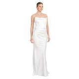 Carmen Kadın Straplez Maxi Boy Abiye Elbise 58565 Beyaz