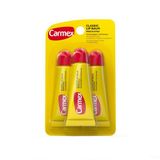 Carmex Lezzet Nemlendirici Dudak Balsamı Tüp Değer Paketi, 0,35 Ounce (3 Sayı)