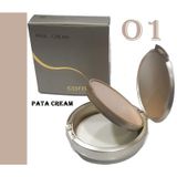 Carmina Compact Foundation 01 Pata Krem Pudra Gold