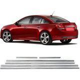Carmind 2009-2016 6 Parça Chevrolet Cruze Sedan Krom Cam Çıtası