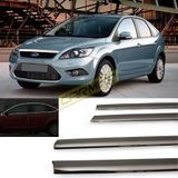 Carmind Ford Focus 2 HB Siyah 2005-2011 16 Parça Krom Cam Çerçevesi