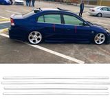Carmind Honda Civic Sedan 2001-2005 4 Parça Krom Cam Çıtası