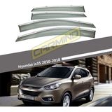 Carmind Hyundai IX35 2010-2018 Krom Çıtalı Cam Rüzgarlığı