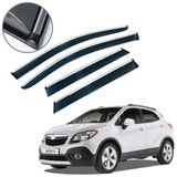 Carmind Opel Mokka 2012-2019 Krom Çıtalı Cam Rüzgarlığı