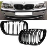Carmind Piano Black 2002-2004 Bmw E46 Ön Panjur Izgara