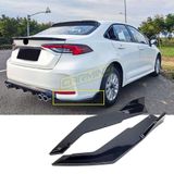 Carmind Toyota Corolla Piano Black 2019-2021 Arka Tampon Altı Flap