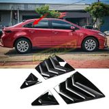 Carmind Toyota Corolla Piano Black 2019-2021 Kelebek Cam Vizörü