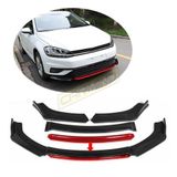 Carmind Volkswagen Golf 7.5 Ön Tampon Altı Lip 4 Parça 2017-2020