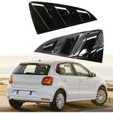 Carmind Vw Polo Kelebek Cam Vizörü Piano Black 2011-2018