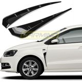 Carmind Vw Polo Yan Çamurluk Venti Piano Black (2 Adet)