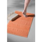 Carmine Bathmat Desert - Ekstra Yumusak, Modern %100 Pamuk 50x75cm. Ayak Havlusu / Banyo Paspas Seti
